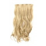 Extensie de par cu 5 Clips On delux dubla ondulata de 50 cm, Blonde Mixt 7211003